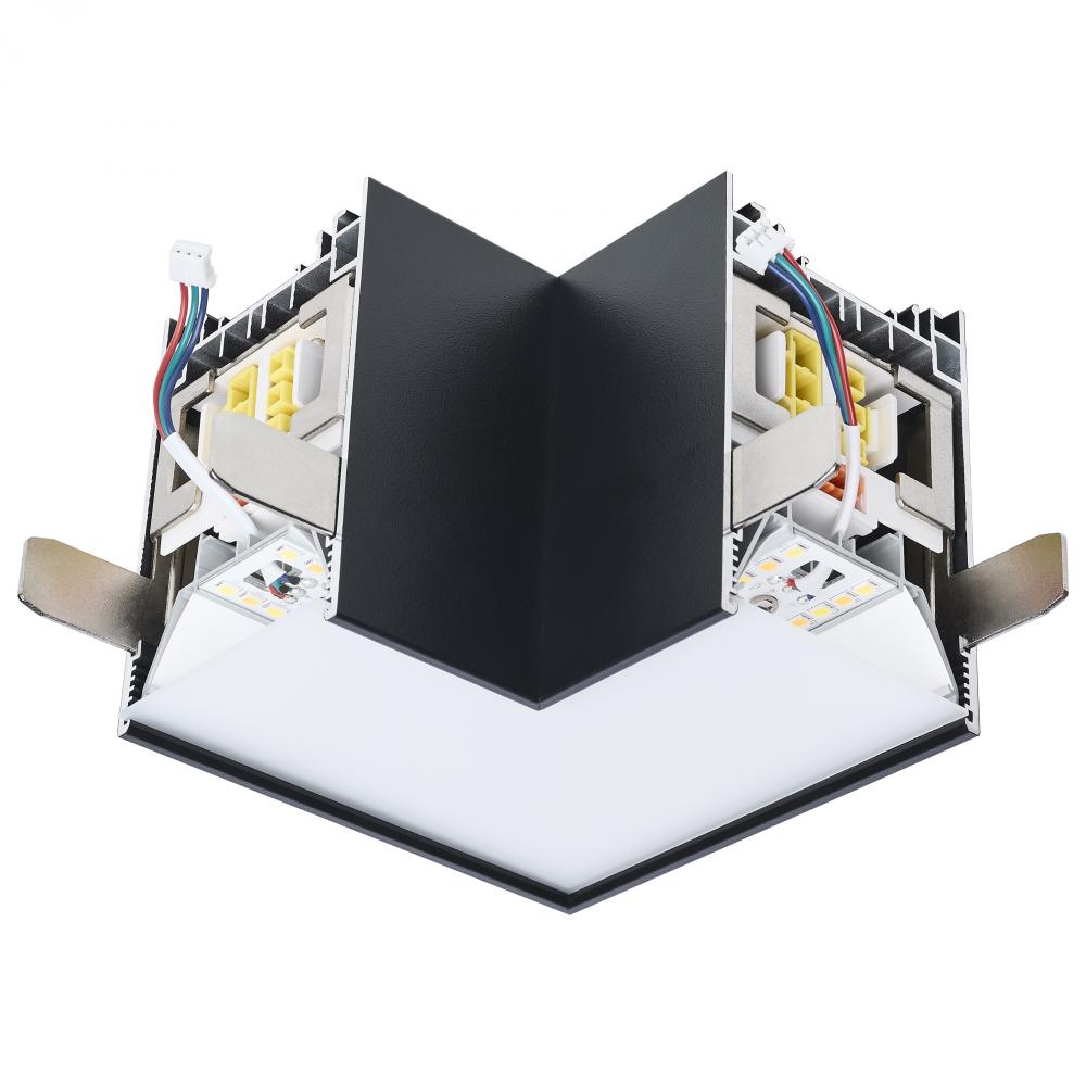 Momentum; L-Connector for LED Linear System; Black Finish