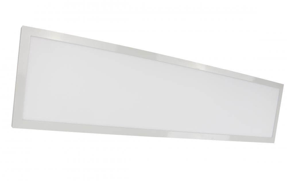 LED Flat Panel Fixture; 37 Watt; 1ft x 4ft; 3500K; 3800 Lumens; 100-277volt