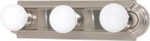 Nuvo 60/300 - 3 Light - 18" Vanity Strip - Brushed Nickel Finish