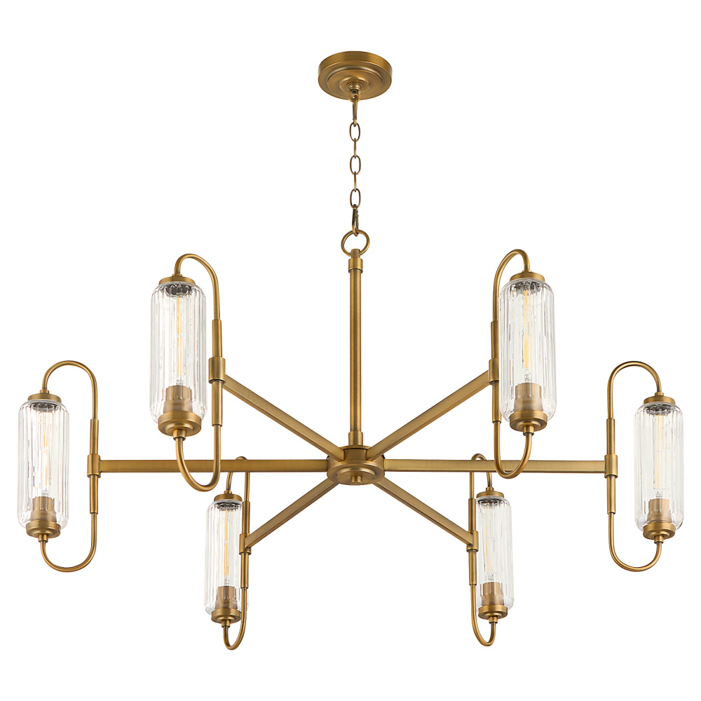 WHITMIRE 6LT CHANDELIER - BRB