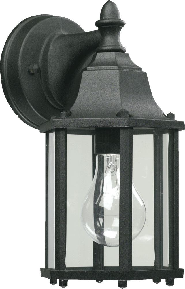 1LT CAST ALUM LANTERN-BK