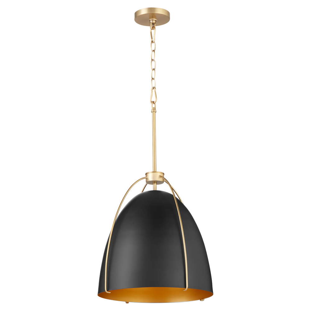 JAMIE 18" 3LT PENDANT - MB/AGB