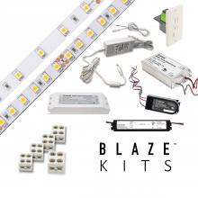 Diode Led DI-KIT-24V-BC1SX60-4200 - Blaze 100 LED Tape Light, 24V, 4200K, 16.4 ft. Spool with Switchex