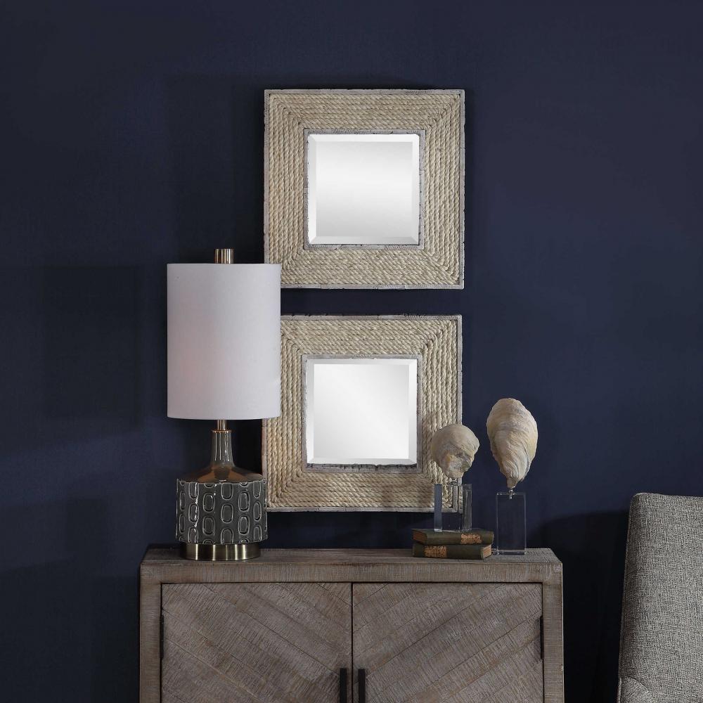 Uttermost Cambay Square Mirrors Set2
