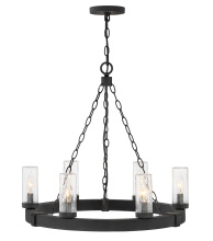 Hinkley 29206BK - Medium Single Tier Chandelier