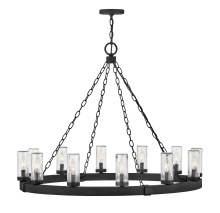 Hinkley 29207BK - Large Single Tier Chandelier