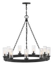Hinkley 29208BK - Medium Single Tier Chandelier