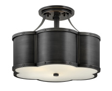 Hinkley 4444BLB - Medium Semi-flush Mount