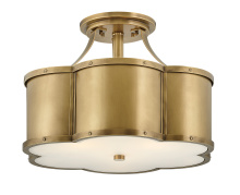 Hinkley 4444HB - Medium Semi-flush Mount