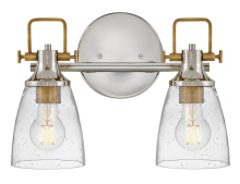 Hinkley 51272PN - Small Two Light Vanity