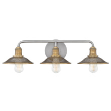 Hinkley 5293AN - Medium Three Light Vanity