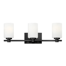 Hinkley 54623BK - Medium Three Light Vanity
