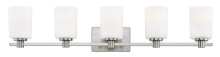 Hinkley 54625BN - Extra Large Five Light Vanity