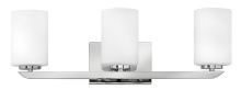 Hinkley 55023PN - Medium Three Light Vanity