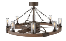 Hinkley 902928FMM-LWD - Sawyer 36" with 28" LED Smart Fandelier