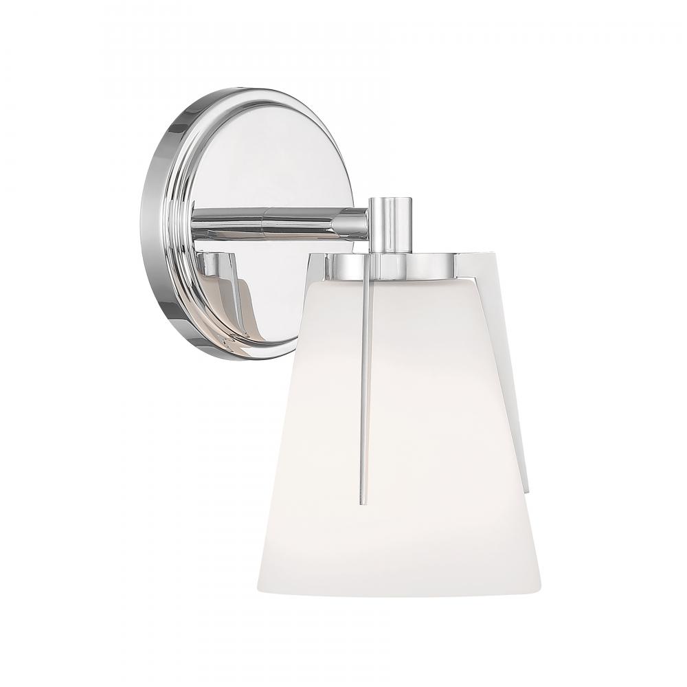 Allure 9'' High 1-Light Sconce - Chrome