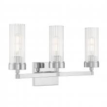 ELK Home 2613-CH-CL - Lida 21'' Wide 3-Light Vanity Light - Chrome