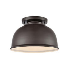 ELK Home EN130136 - Thomas - Cedar Park 13'' Wide 1-Light Outdoor Flush Mount - Oil Rubbed Bronze