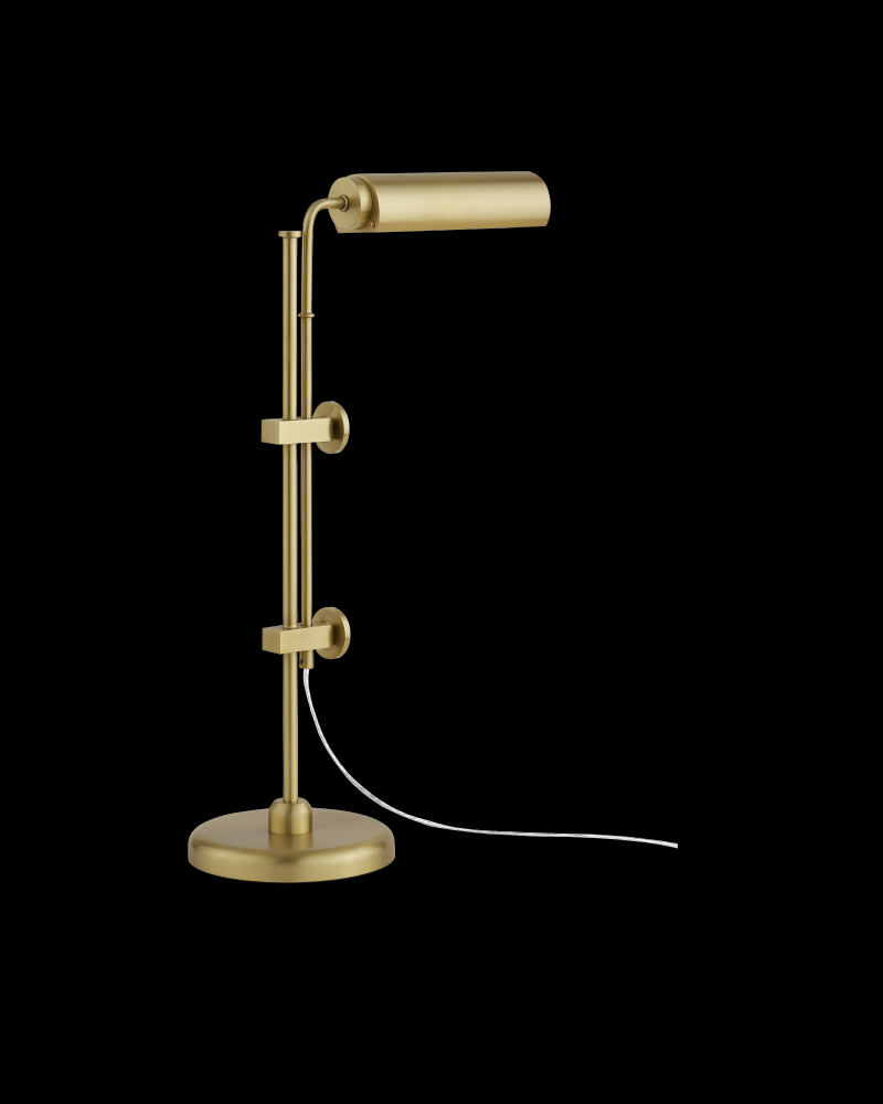 Satire Brass Table Lamp