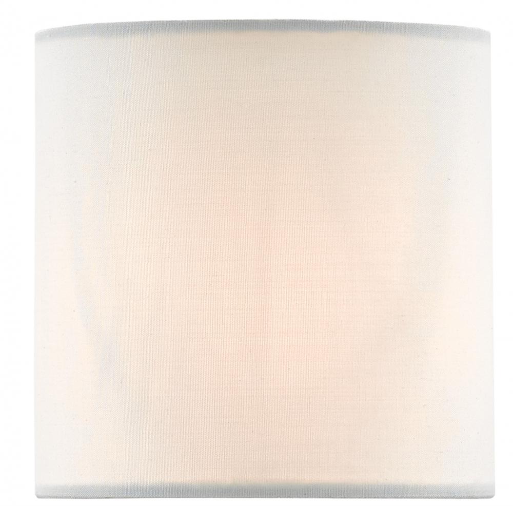 White Cotton Chandelier Shade