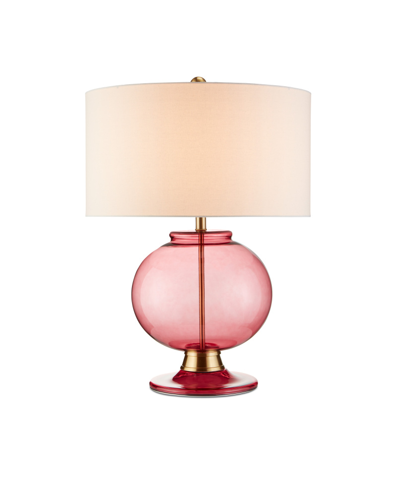 Jocasta Red Table Lamp