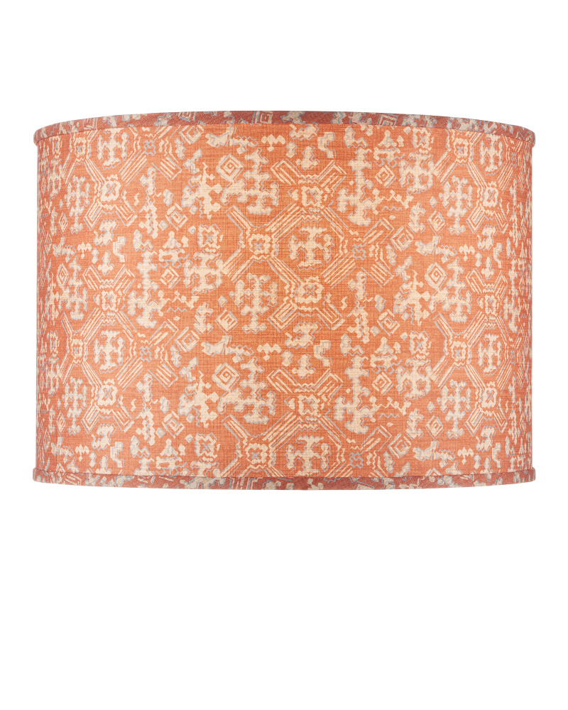 Nomad Terracotta Large Drum Lamp Shade