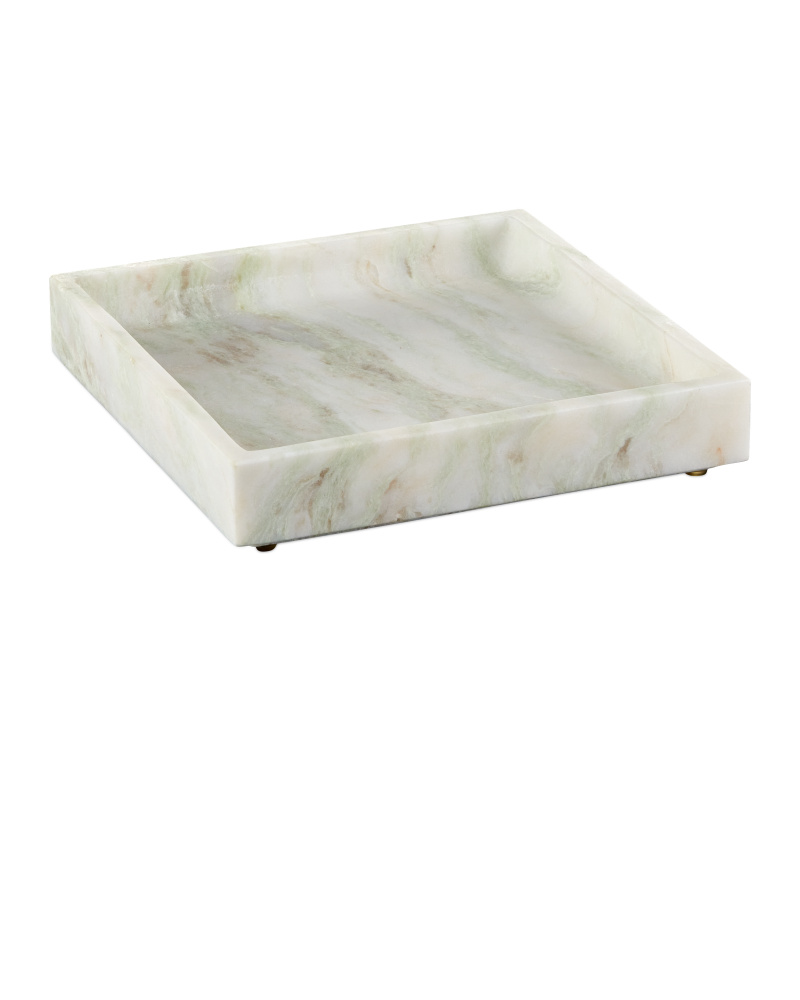 Bilbao Onyx Square Tray