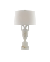Currey 6000-0035 - Clifford White Table Lamp