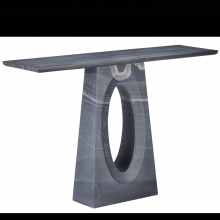 Currey 3000-0258 - Demi Black Console Table