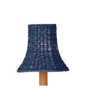 Currey 0900-0041 - Bell Indigo Chandelier Shade