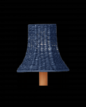 Currey 0900-0041 - Bell Indigo Chandelier Shade