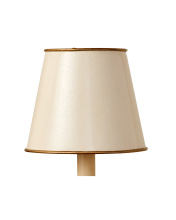Currey 0900-0029 - Tole Ivory Tapered Chandelier Shade