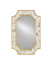 Currey 1090 - Margate Rectangular Oyster Shell Mirror
