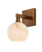 Currey 5800-0041 - Bombelles Brass Bath Wall Sconce