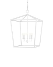 Currey 9000-0980 - Denison Large White Lantern