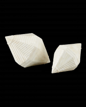 Currey 1200-0771 - Pavi Bone Prism Set of 2