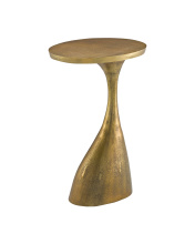 Currey 4000-0074 - Ishaan Brass Accent Table