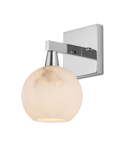 Currey 5800-0040 - Bombelles Nickel Bath Wall Sconce