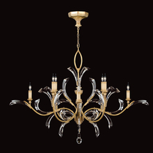 Fine Art Handcrafted Lighting 761640ST - Beveled Arcs 57" Round Chandelier